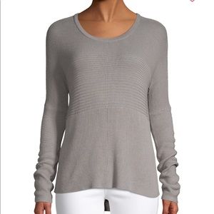 LAST CALL 🌟 Helmut Lang Textured High-Low Sweater